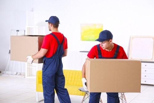 Removal team planning a house move in Kingston upon Thames