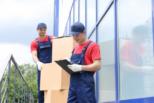 Removals van used for home and office transport around Kingston upon Thames