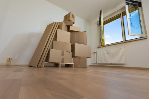 Packing and furniture handling during a Kingston move