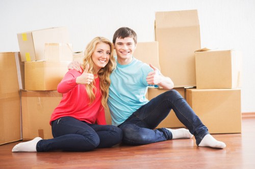 Furniture and IT handling during an office move