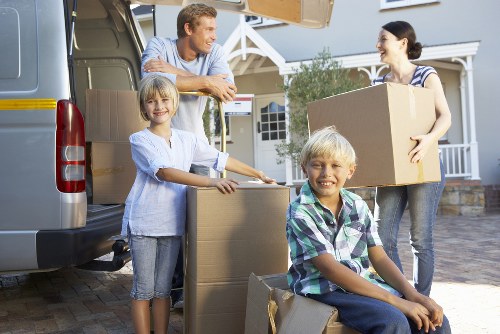Commercial move support with a local removal van in Kingston upon Thames
